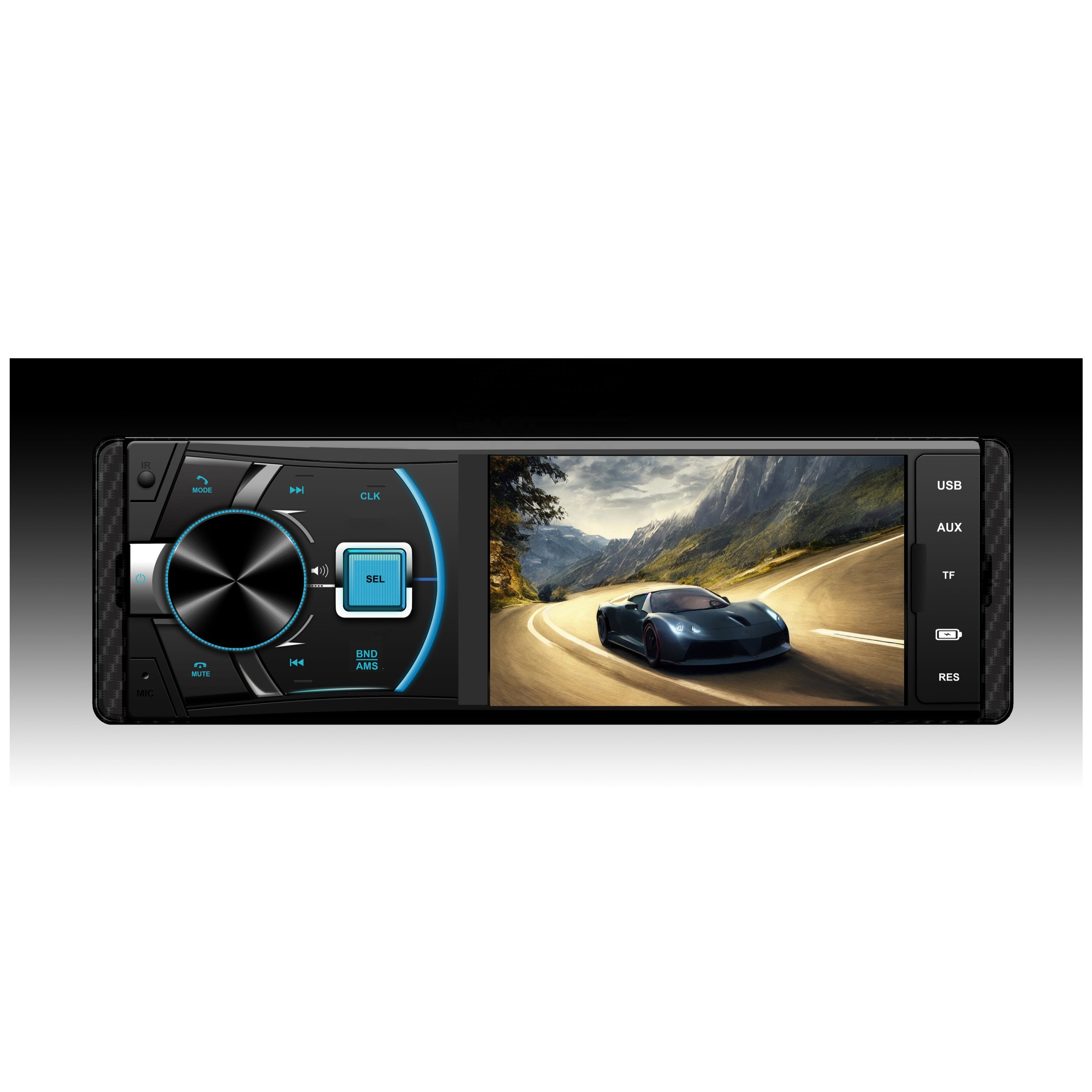 2.1a Quick Recharging Car Mp3 Player With Bt And Lcd Display Car Mp3 Player