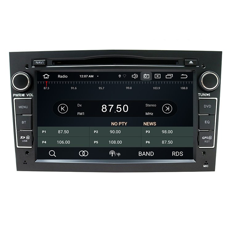 Piano black Carplay DSP Car DVD Android 10 For Opel Astra Meriva Vectra Antara Zafira Corsa Vauxhall DVD Player