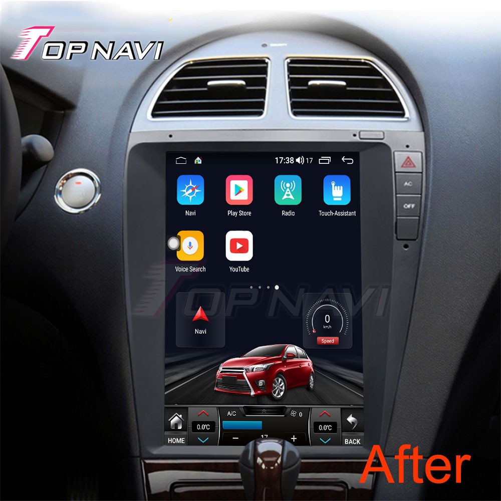 Wireless Android Auto 10.0 Carplay player for Lexus ES250/ES330/ES350/ES300 2009 2010 2011 2012 GPS Full touch vertical screen