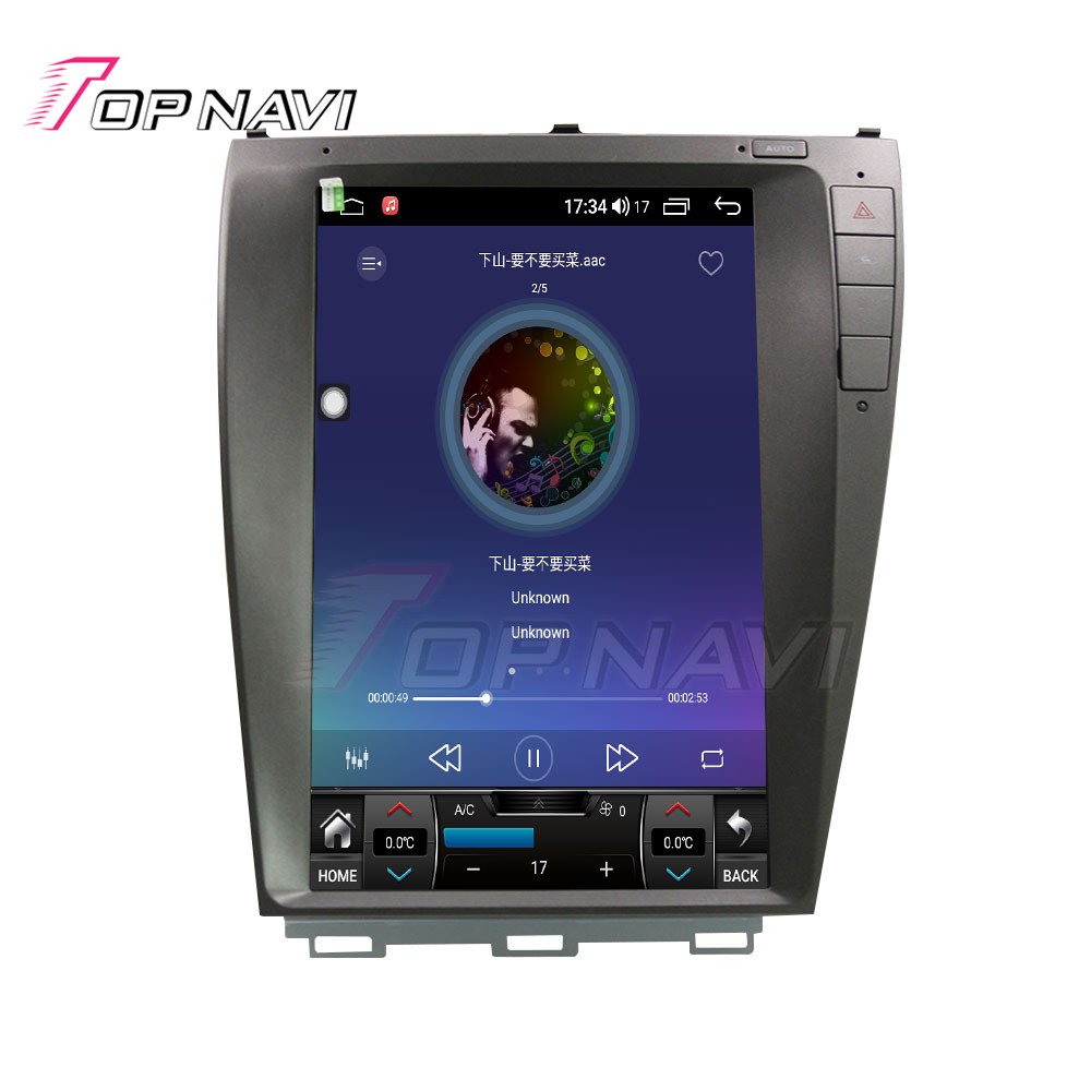 Wireless Android Auto 10.0 Carplay player for Lexus ES250/ES330/ES350/ES300 2009 2010 2011 2012 GPS Full touch vertical screen