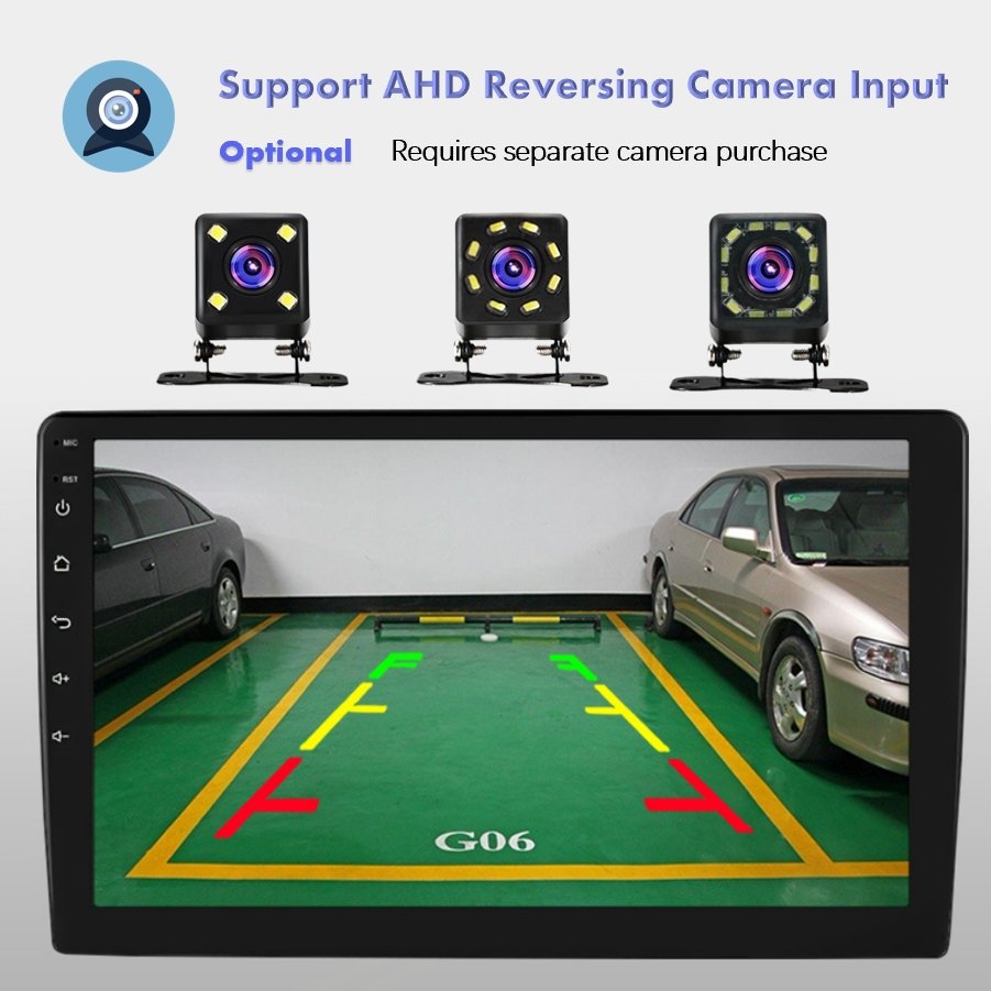 Zmecar 4-Core 2+32GB Android Car Dvd Player Audio Stereo Multimedia Head Unit 9 Inch Universal Car Radio Player