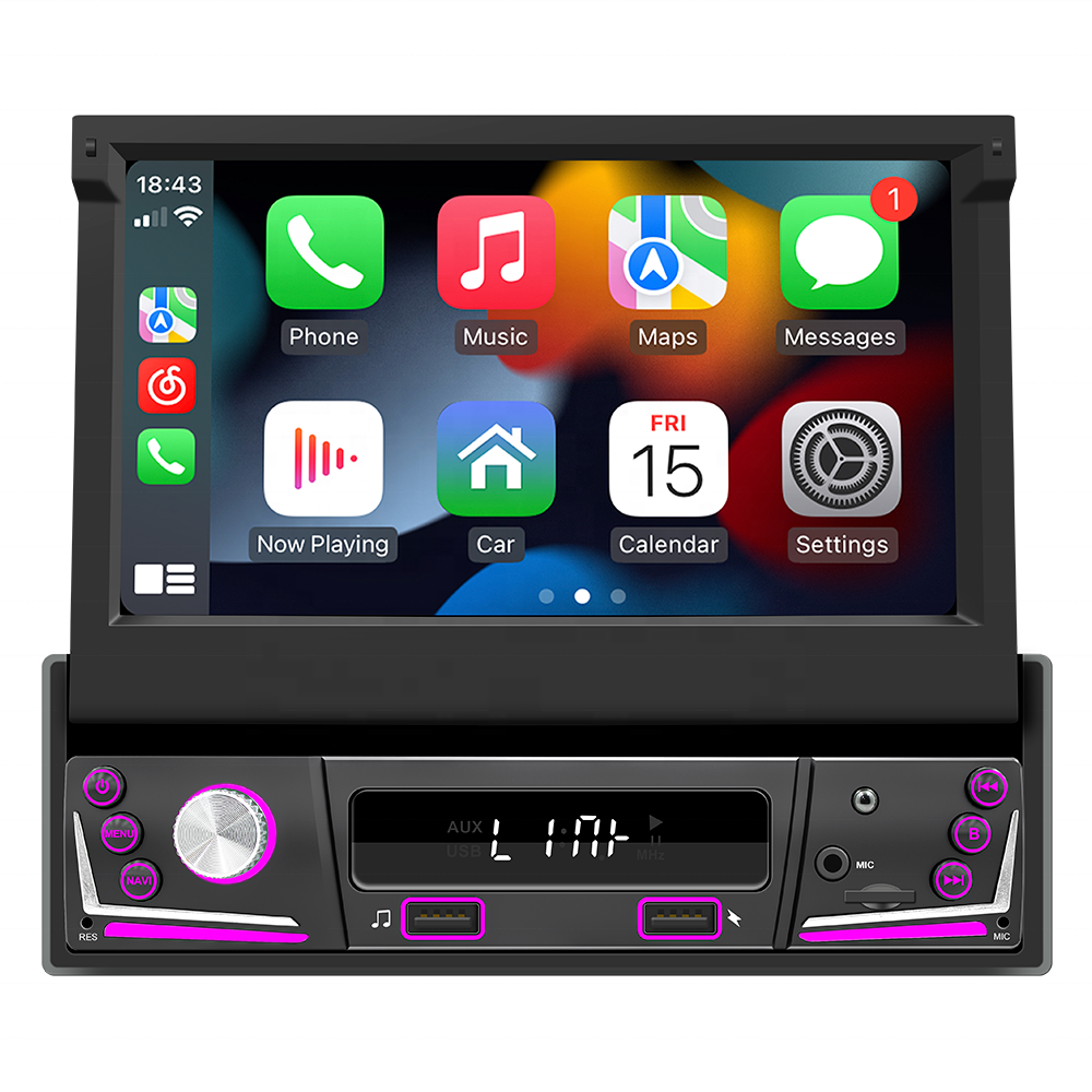 Top Sales 9706-J Stereo Car Dvd Player 7 Inch Touch Screen Multi-function Car Radio HD Car Android Player