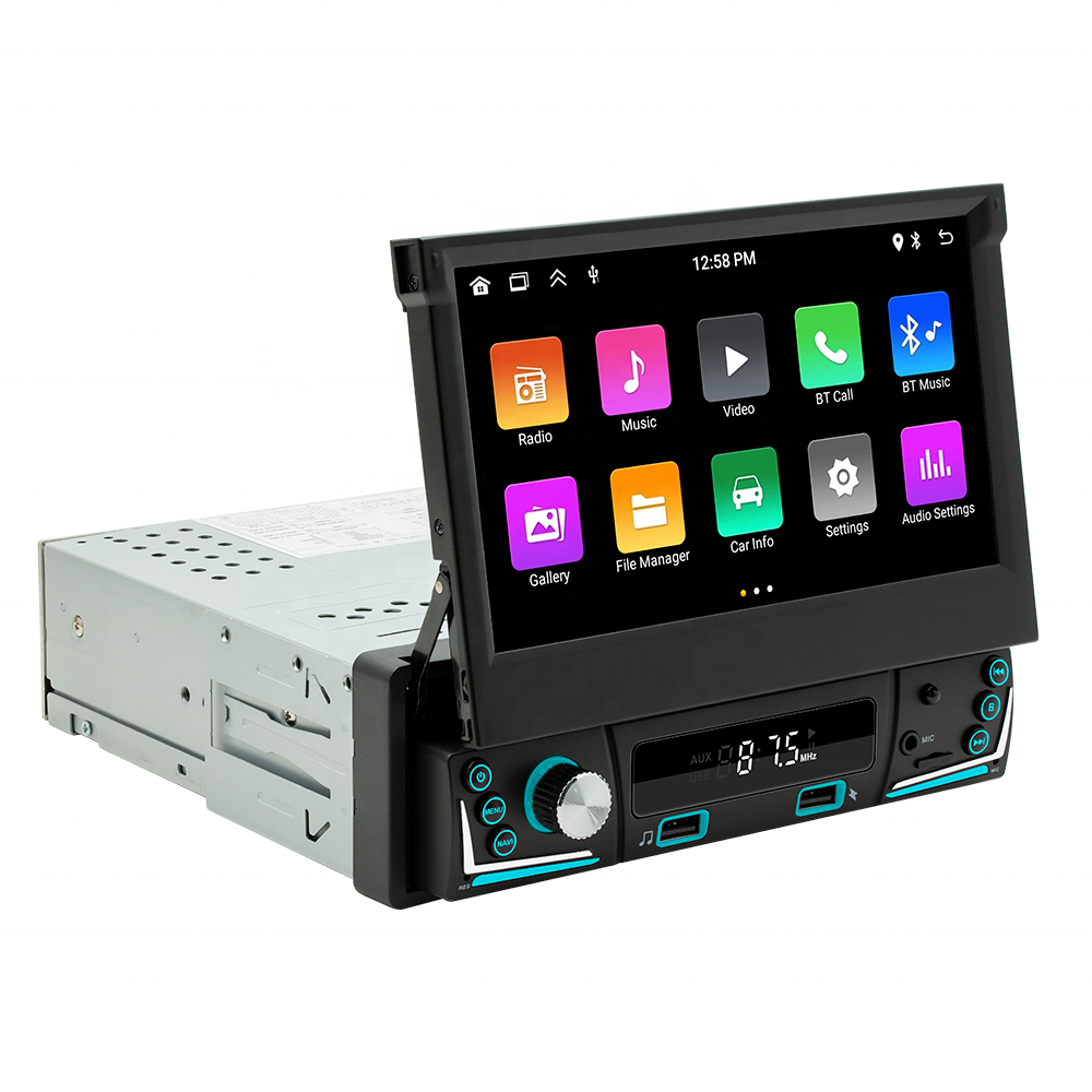 Top Sales 9706-J Stereo Car Dvd Player 7 Inch Touch Screen Multi-function Car Radio HD Car Android Player