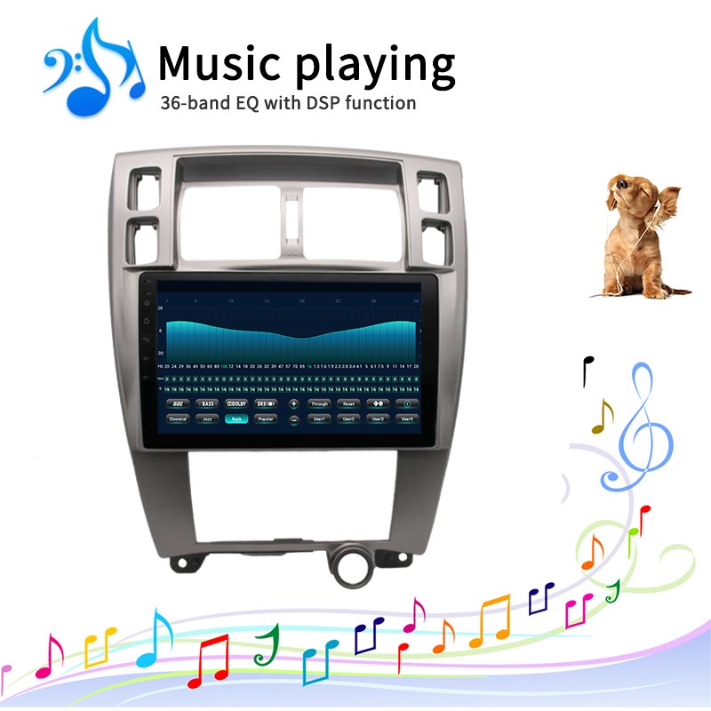 10.1 inch car multimedia player car video for Hyundai Tucson 2006-2012 Android 10.0 octa-core car radio DVD GPS