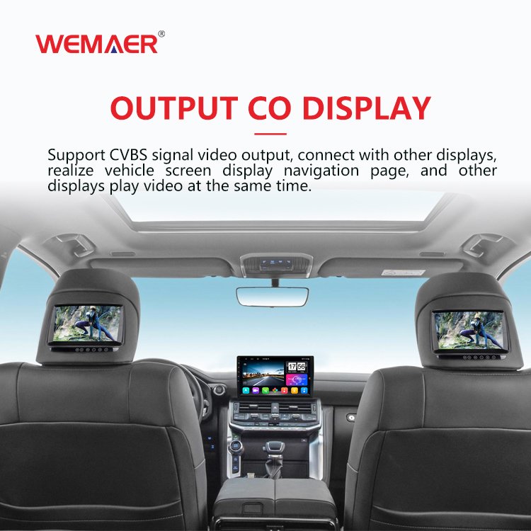 Wemaer Wholesale Front Rear Dual Lens Recording Navigation Screen 4+64G DPS Carplay Car Radio Stereo DVD Android Player for Audi