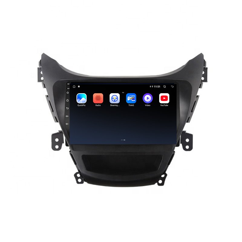 Android 10 Car Radio 2+32GB WIFI BE GPS FM Player Screen For Hyundai Elantra 2012-2013 Head Unit 9 Inch Frame Stereo