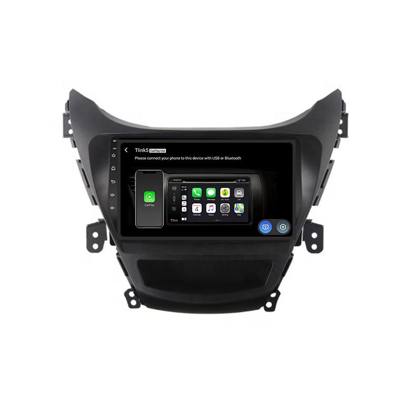 Android 10 Car Radio 2+32GB WIFI BE GPS FM Player Screen For Hyundai Elantra 2012-2013 Head Unit 9 Inch Frame Stereo