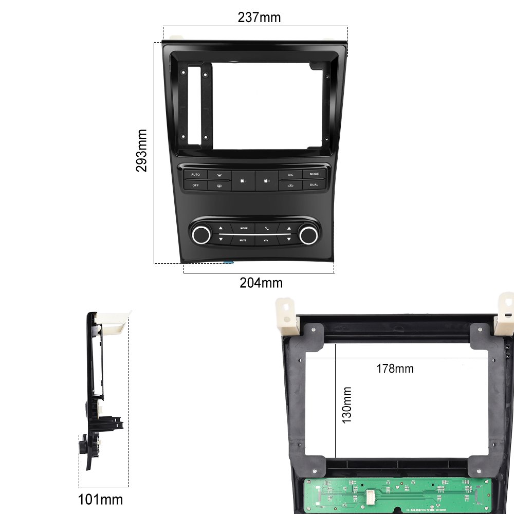 (USA Stock) Podofo 9'' Android Car Radio Carplay Android Auto GPS RDS HIFI Support AHD Camera For Lexus IS/GS300 1999-2004