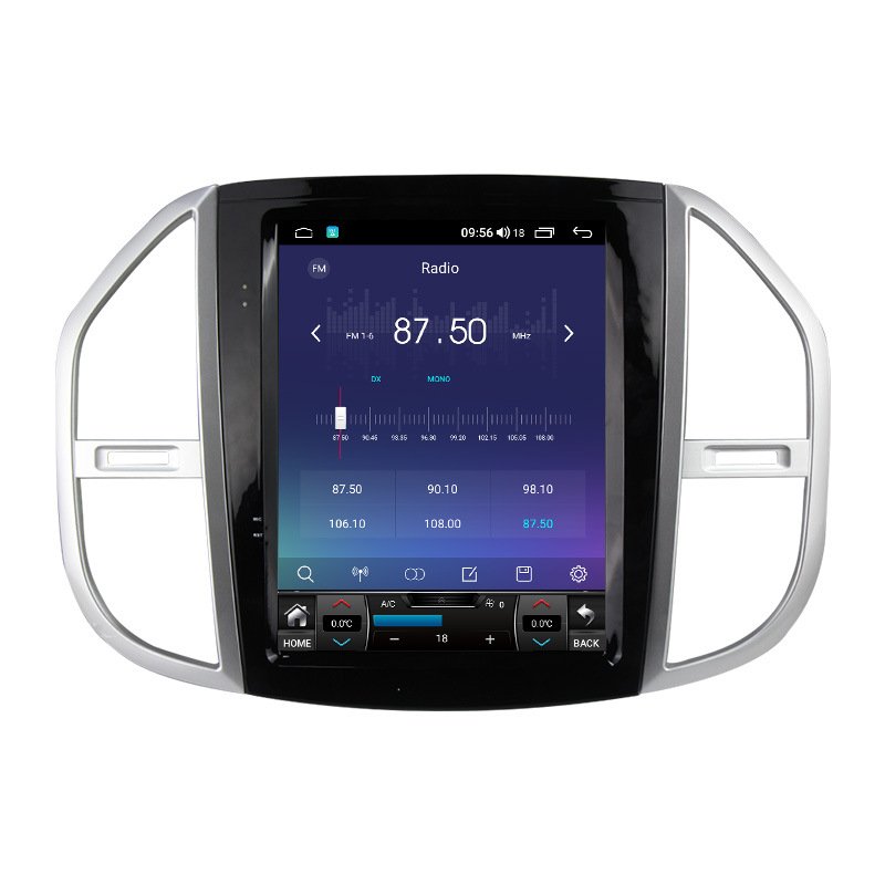 Tesla Style Vertical Screen Android Car Radio For Mercedes Benz Vito 3 W447 2014 - 2020 Car DVD Multimedia Player
