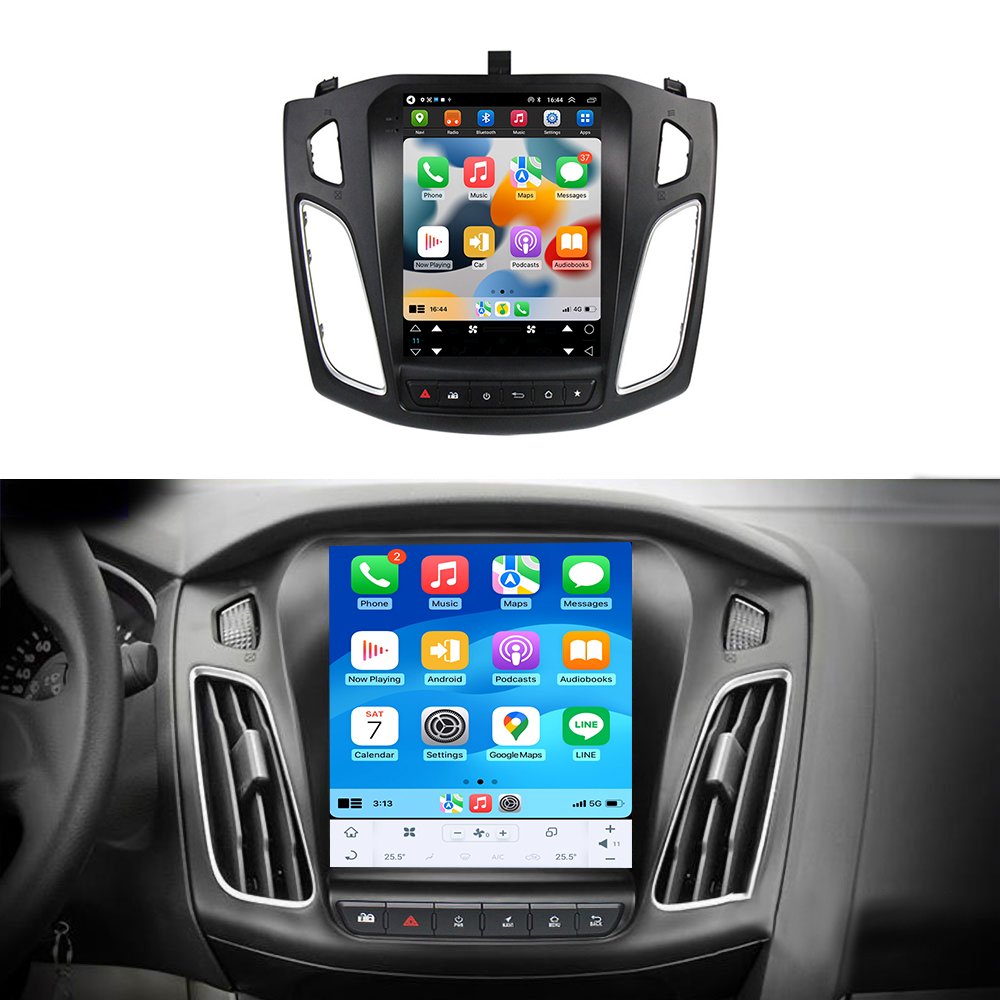 Car Stereo 9.7 Inch 2Din Multimedia Audio Carplay for Ford Focus 2012 2013 2014 2015 2016 Touch Screen Car Player