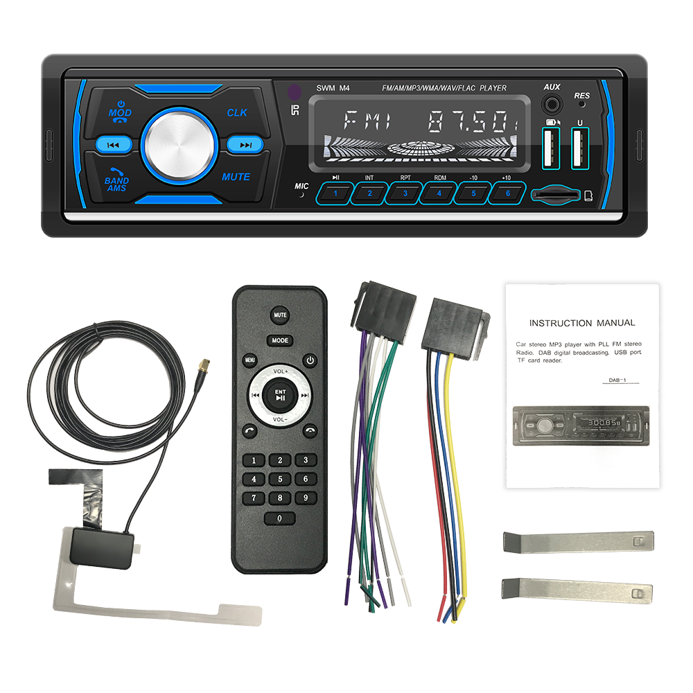 Manufacturer Price Ready To Ship DAB FM AM RDS Digital Vehicle Radio Car Hands Free Stereo Car DVD MP3 Player