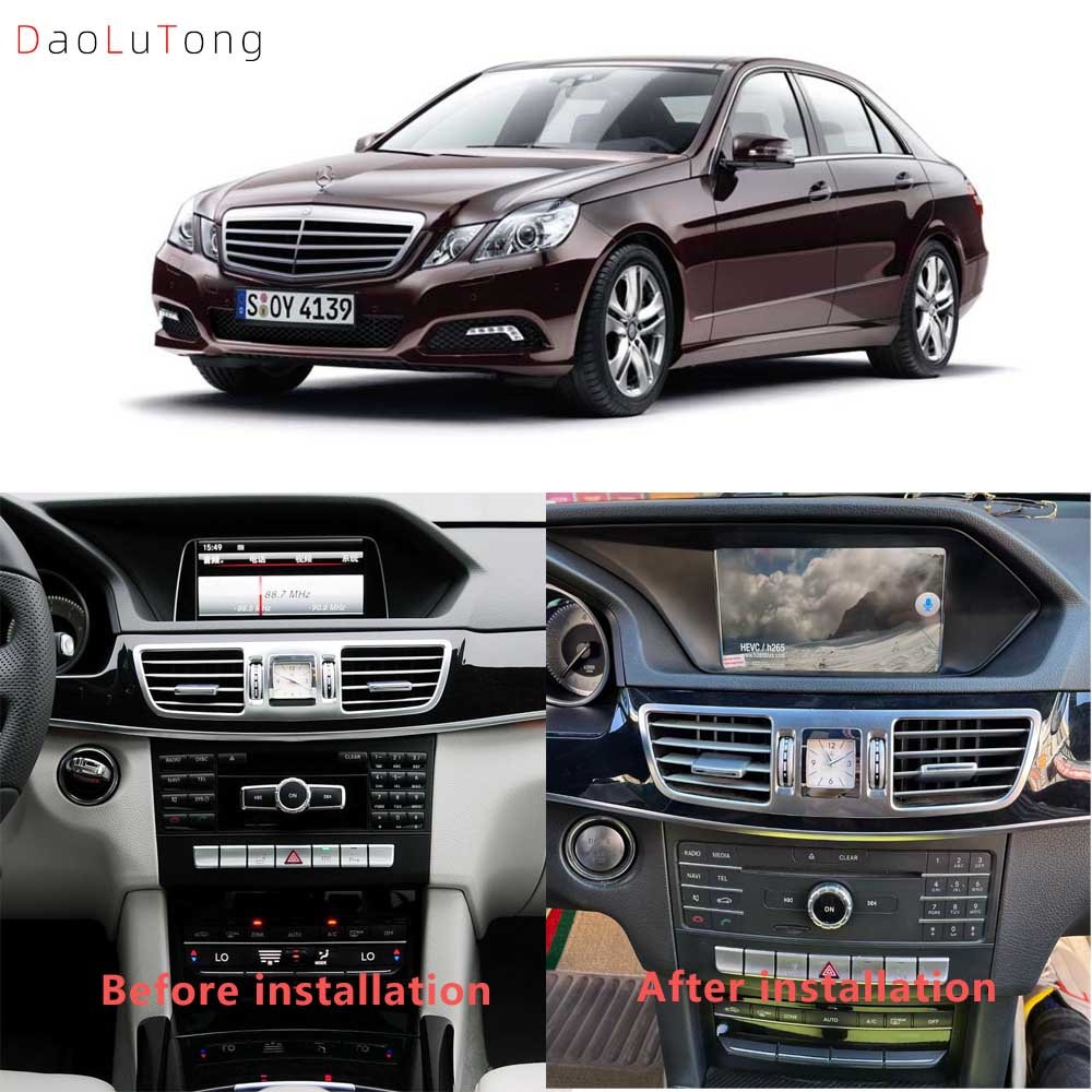 8 inch dvd car radio Touch Screen 8core 4+64g Car Radio Gps Navigation For Benz E Class E63 Amg W212 Android 11