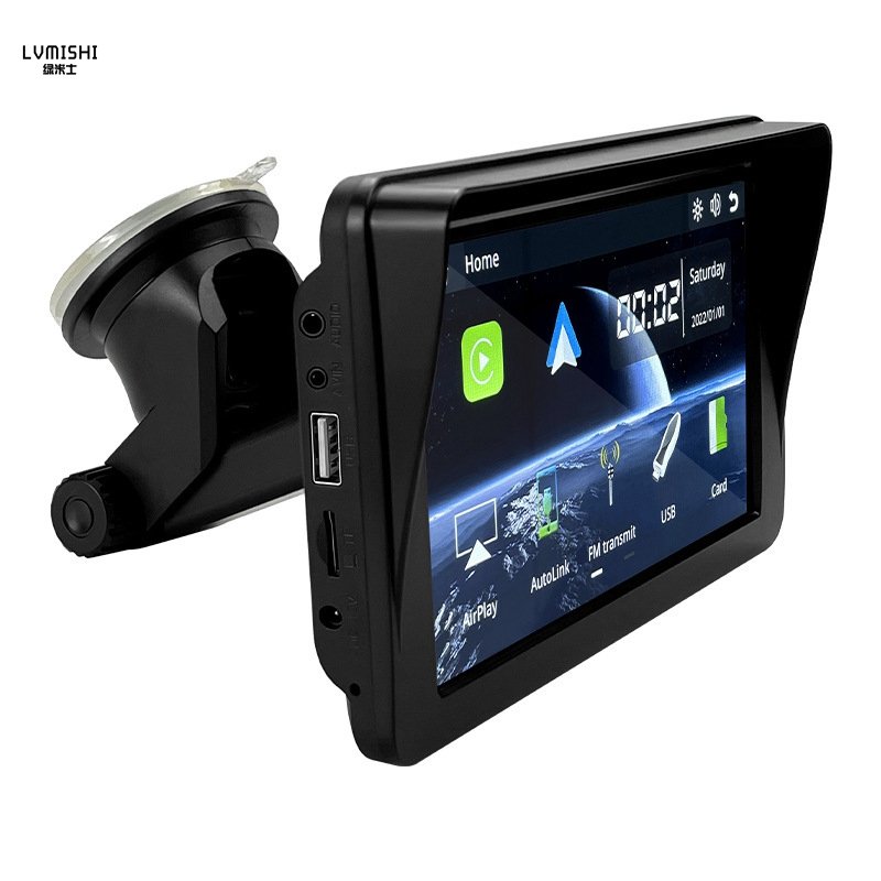 Portable Touch 7 Inch Wireless Carplay Car Mp4 Car Dvd Player for Sale