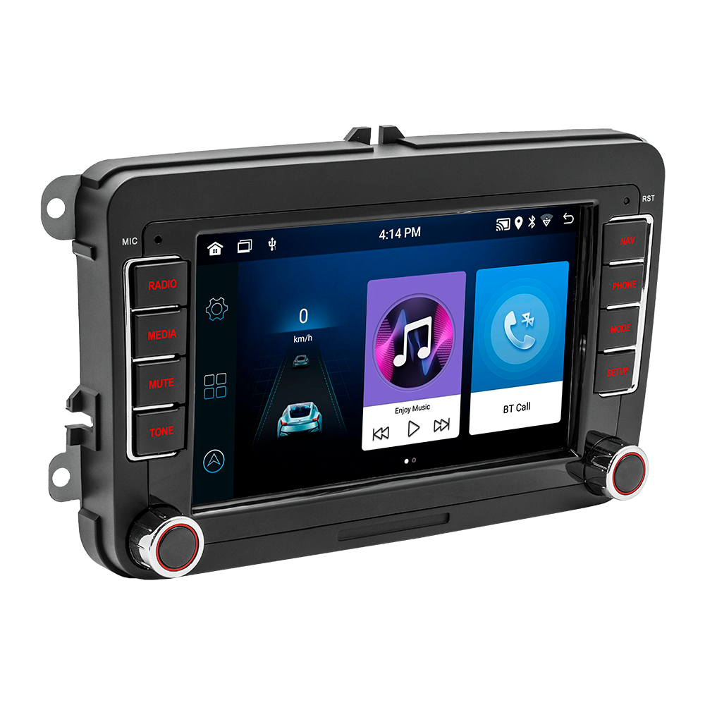 7 Inch WIFI BT Car DVD Player Auto Radio VW Volkswagen Models Golf Polo Tiguan Passat B7 B6 Leon RDS FM Android Car Multimedia