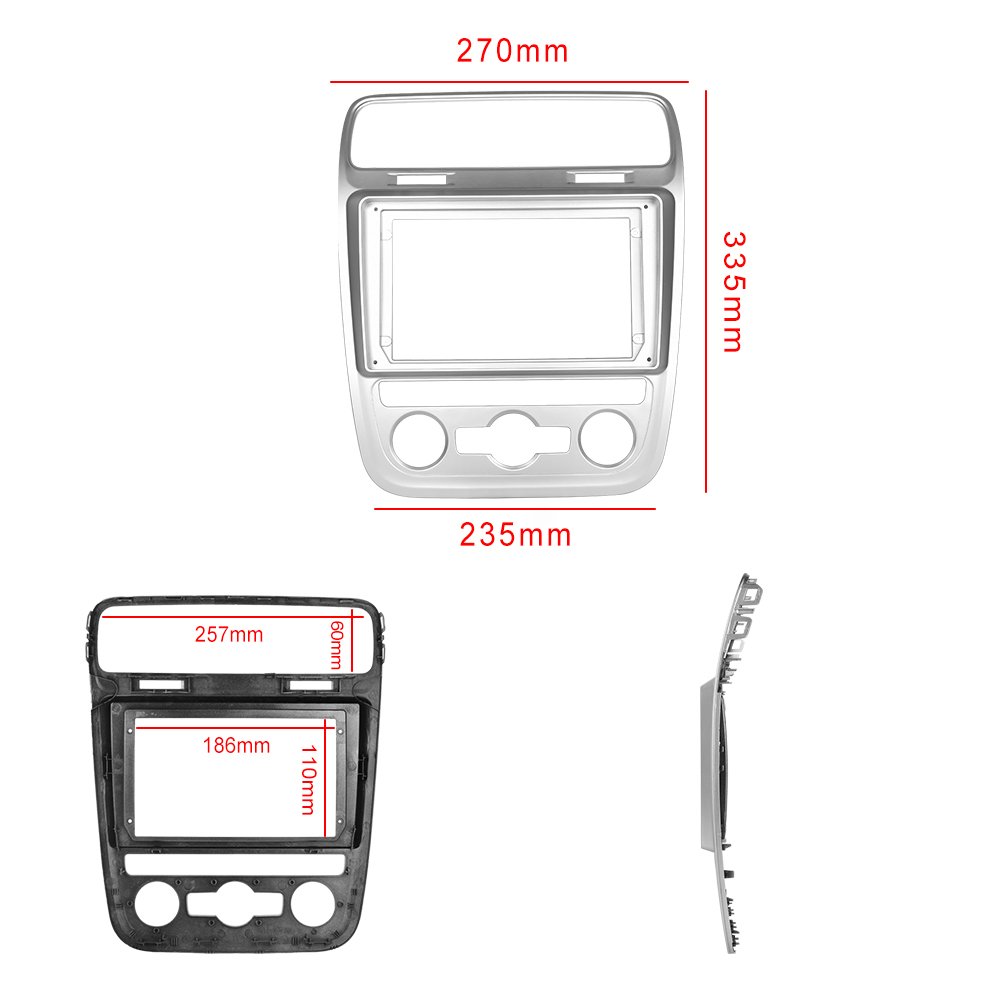 Podofo 9" Android 13 Car Stereo Radio For Volkswagen Scirocco 2015-2016 Carplay Android Auto GPS Wifi Hifi Audio FM RDS
