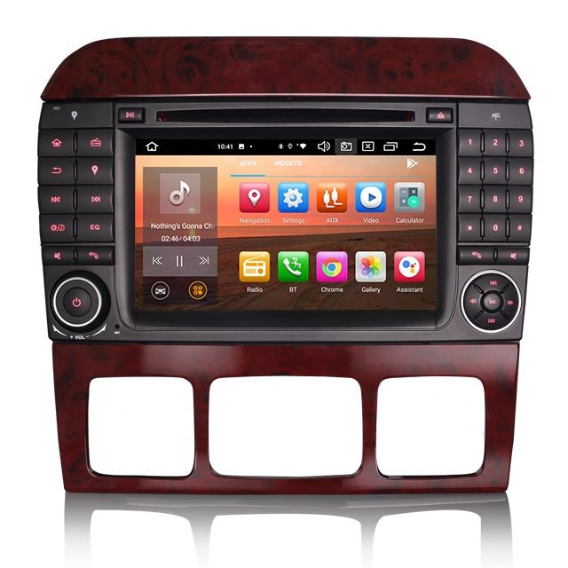 New Erisin ES8582S 7 inch Android 12.0 car radio for Benz W220 W215 DVD carplay gps