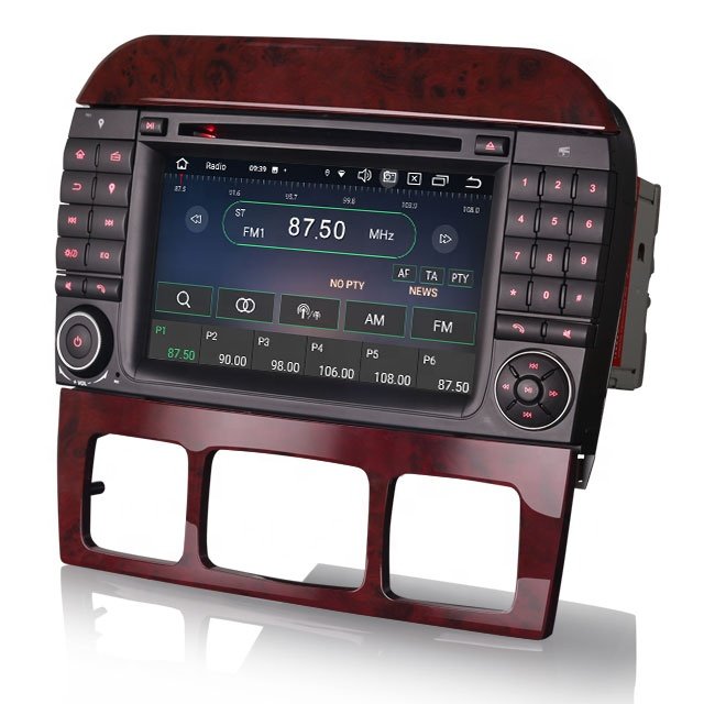 New Erisin ES8582S 7 inch Android 12.0 car radio for Benz W220 W215 DVD carplay gps