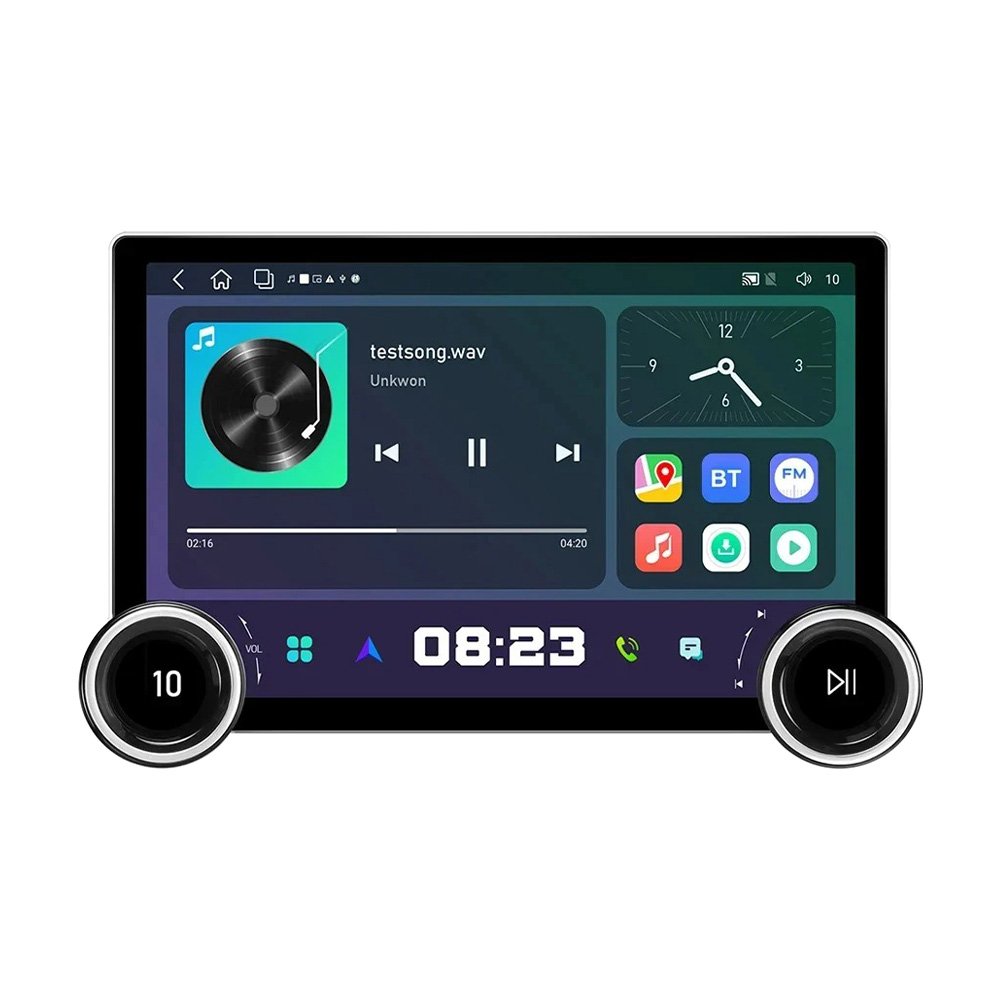 11.8Inch 2Din Android Car Radio For Mazda 3 2004-2010 2K QLED Screen Car Stereo Car DVD Player Carplay Android Auto