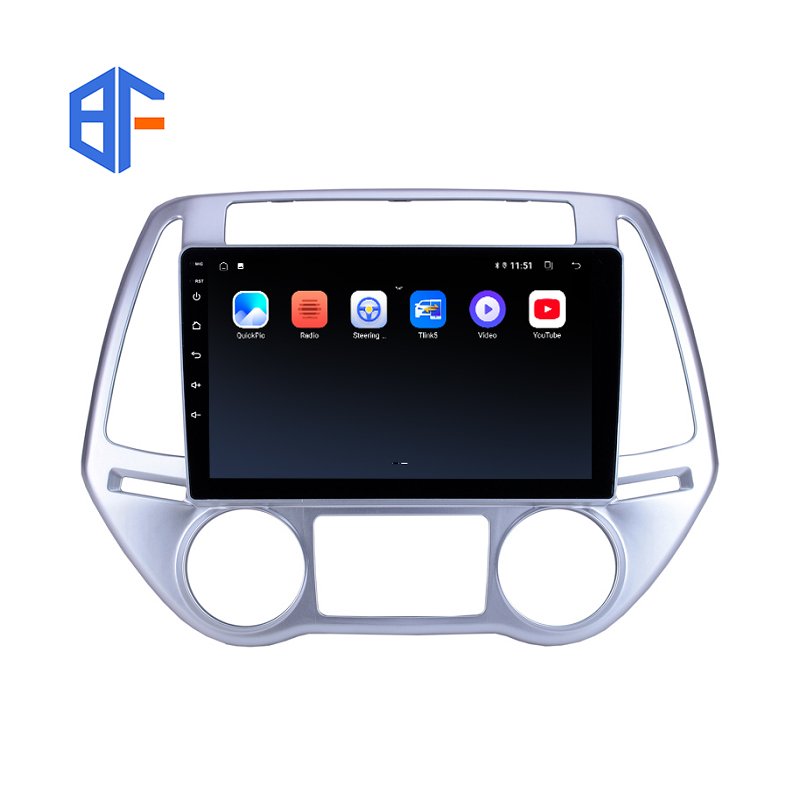 Android 10 Car DVD Radio Multimedia Stereo GPS Player For Hyundai I20 Manual Auto AC 2012-2014 Carpaly Screen 2+32GB