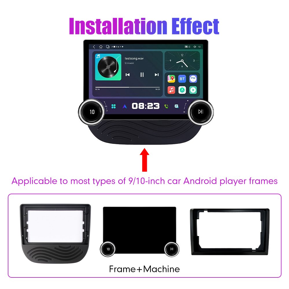 11.8 Inch 2K Dual Knobs 2 Din QLED Screen Car Radio For Chevrolet Malibu XL 2016 -2018 Multimedia Player Android Auto Carplay