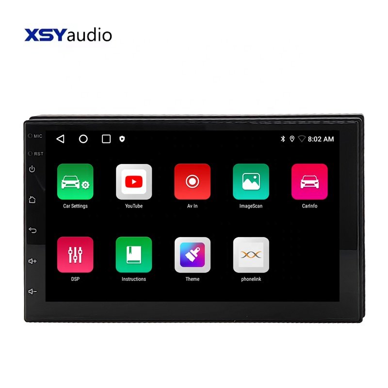 2 Din 7' Android Stereo Android 12 Car stereo Multimedia Video Phone link Car Dvd Player Car Android Player