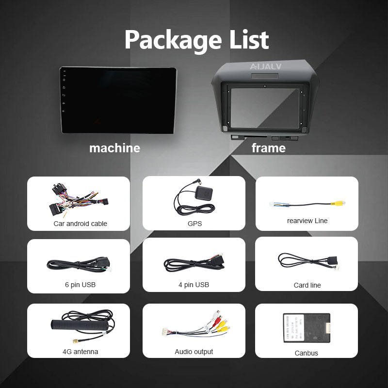 AIJALV Apro QLED car DVD player For HONDA 2013 JADE Android car multimedia player IPS screen car radio AI voice card play