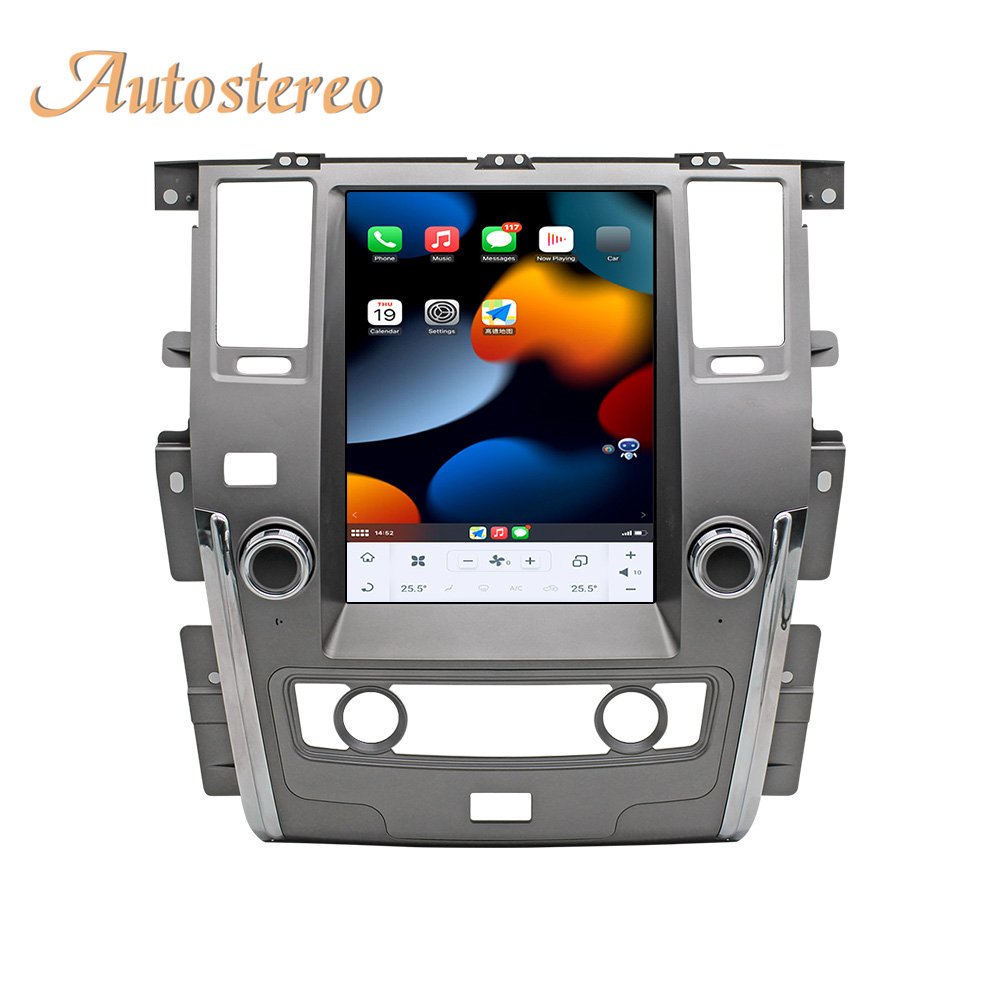 G6 Qualcomm 665 Android 11 128 Tesla Radio 12.1" For Nissan Patrol Y62 SE Car GPS Navigation Head Unit Multimedia Player Radio