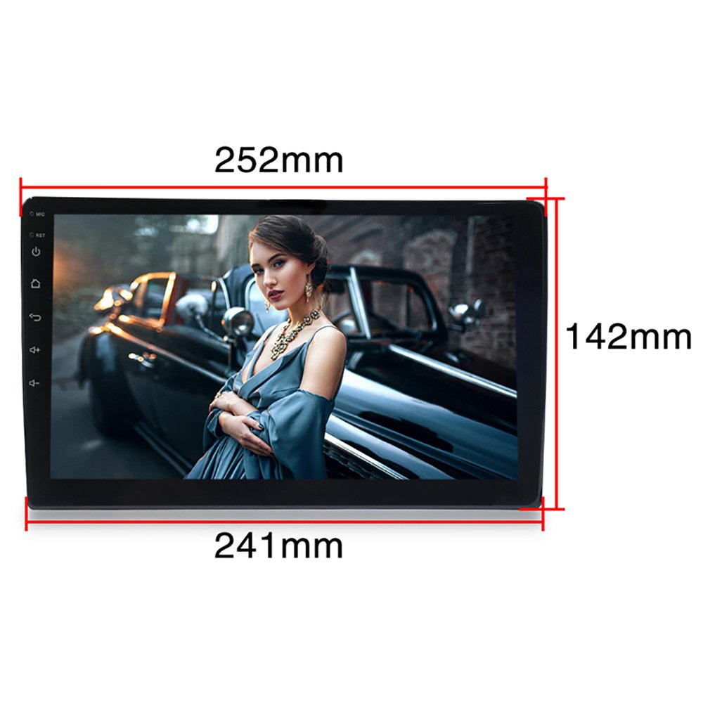 Hengmao Android System 9 inch 4+64G CarPlay Radio BT/ WIFI /DSP/ GPS 4G 8 Core Full Touch Android Car Radio Player 5760