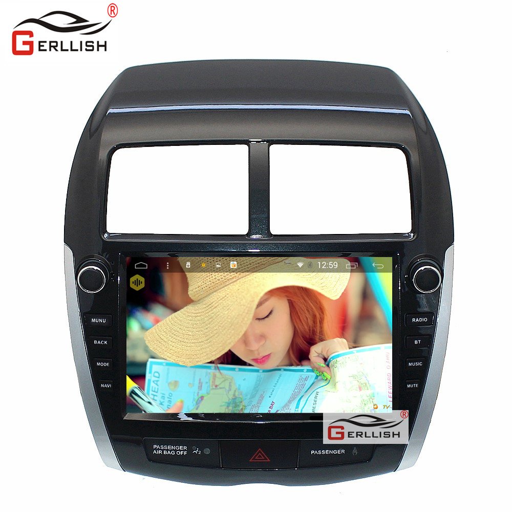 Android car dvd multimedia video player for Mitsubishi RAR ASX for Peugeot 4008 for Citroen C4 aircross gps navigation radio