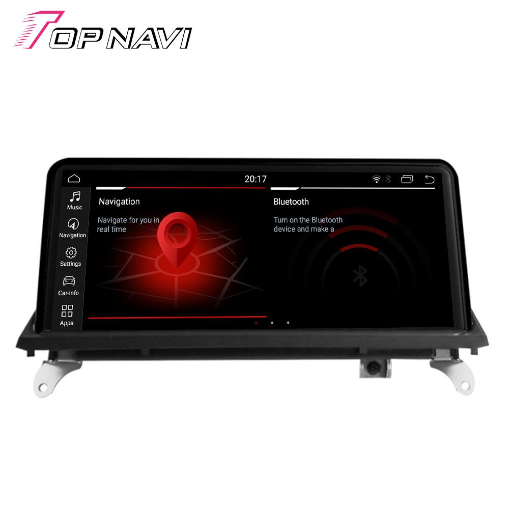 Topnavi Android12 Car DVD 10.25Inch Auto Radio For BMW X5/X6 E70/71 CCC 2008 - 2010 With Car Radio GPS Navigation Wifi Stereo