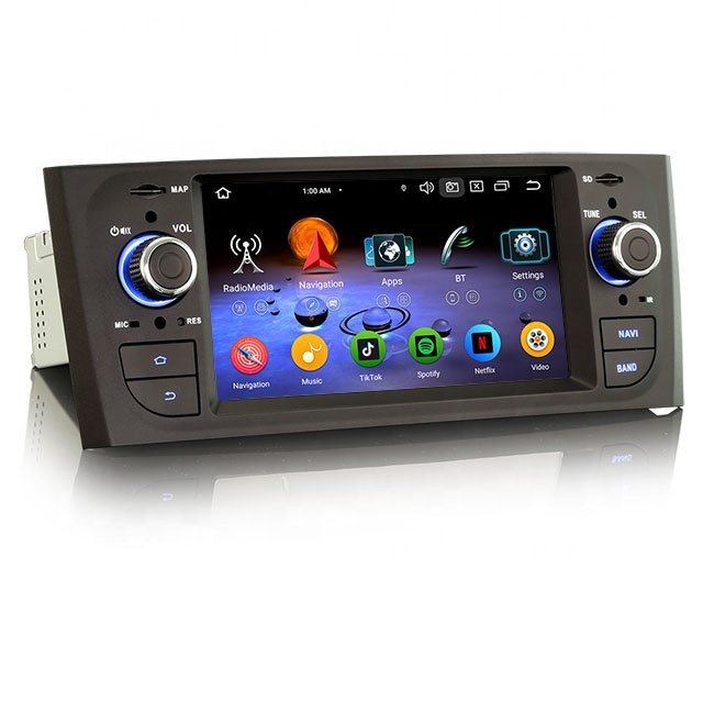 Erisin ES6723L Android 13.0 Octa-Core CarPlay Auto Radio Car DVD Player For Fiat Grande Punto Linea GPS Navi Car stereo