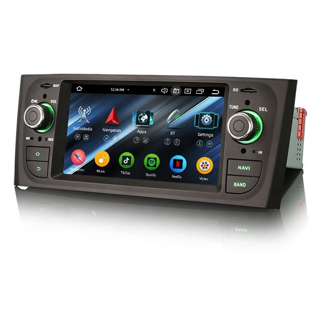 Erisin ES6723L Android 13.0 Octa-Core CarPlay Auto Radio Car DVD Player For Fiat Grande Punto Linea GPS Navi Car stereo