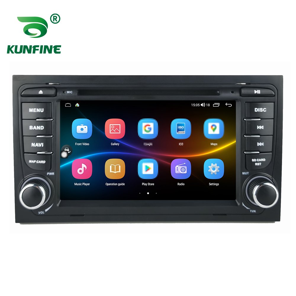 2 Din Android Car Radio For Audi A4 2002-2008 Car Stereo Automotive Multimedia Video DVD Player GPS Navigation Carplay