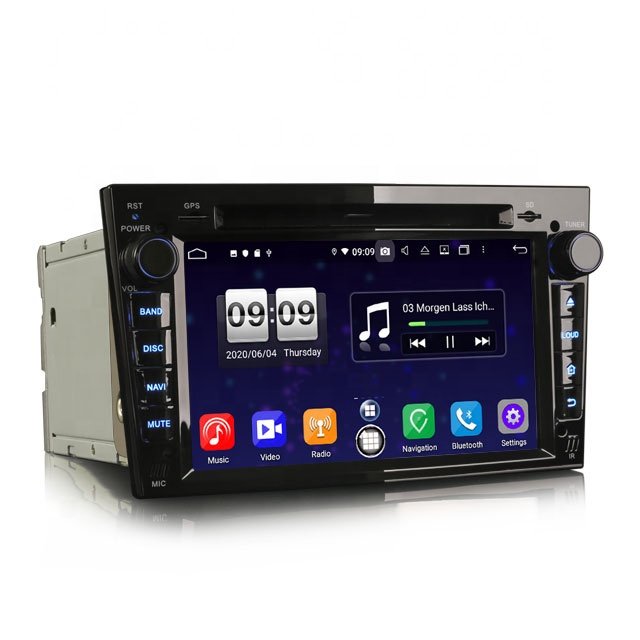 Erisin ES8760PB 7" DSP Android 10.0 Car DVD Player CarPlay & Auto GPS 4G DAB+ for Opel Vauxhall Vivaro Astra Corsa Zafira