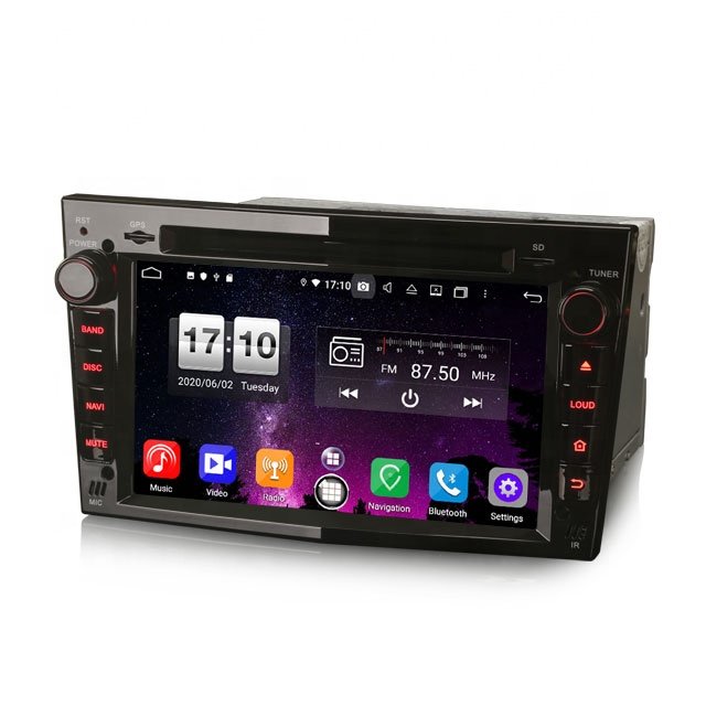 Erisin ES8760PB 7" DSP Android 10.0 Car DVD Player CarPlay & Auto GPS 4G DAB+ for Opel Vauxhall Vivaro Astra Corsa Zafira