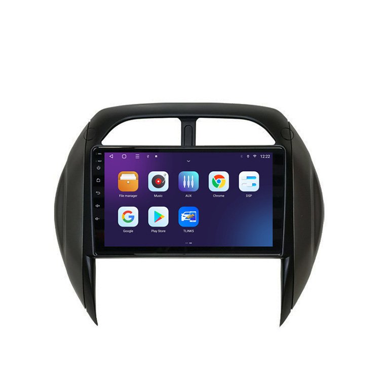 8 Core 2 Din Carplay Android Car Audio GPS Navigation Multimedia Player With Backup Camera For Toyota RAV4 2003 2004 2005