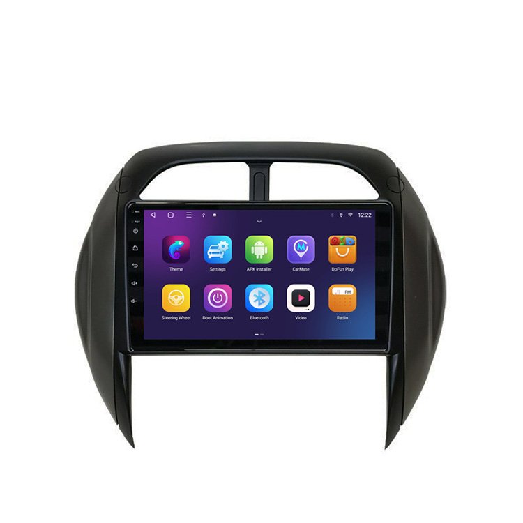 8 Core 2 Din Carplay Android Car Audio GPS Navigation Multimedia Player With Backup Camera For Toyota RAV4 2003 2004 2005