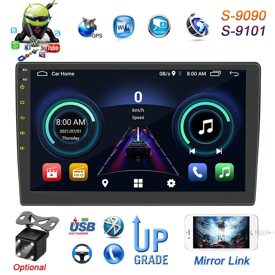 Universal Car Radio Stere Flywheel Car Cd Player Pioneer Bluetooth ZTTO Mtbrbikeandroid Car Radio Video P9S 11 50T Wide Ratio