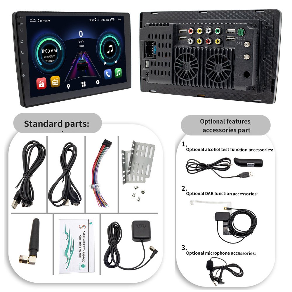 Universal Car Radio Stere Flywheel Car Cd Player Pioneer Bluetooth ZTTO Mtbrbikeandroid Car Radio Video P9S 11 50T Wide Ratio
