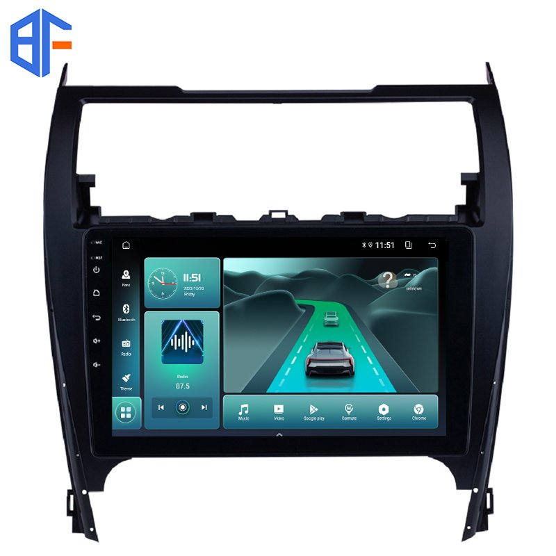 9 Inch 2.5D Screen Android 10 Car Radio Player Car Audio Navigation Reverse Camera for Toyota Camry 2012 - 2014 US Version