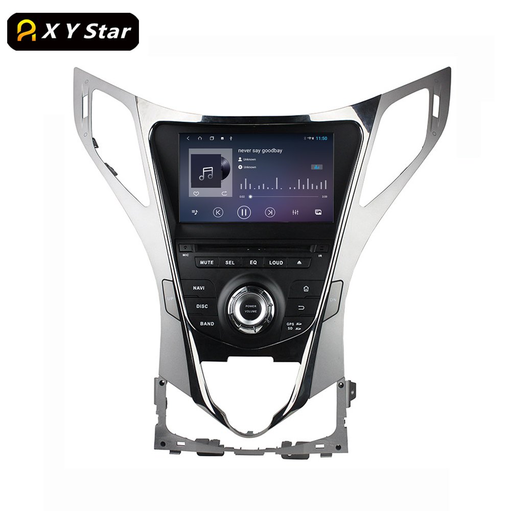 8 Inch Android Gps Navigation Stereo Car Video Car Dvd Player For Hyundai Azera 2011-2012