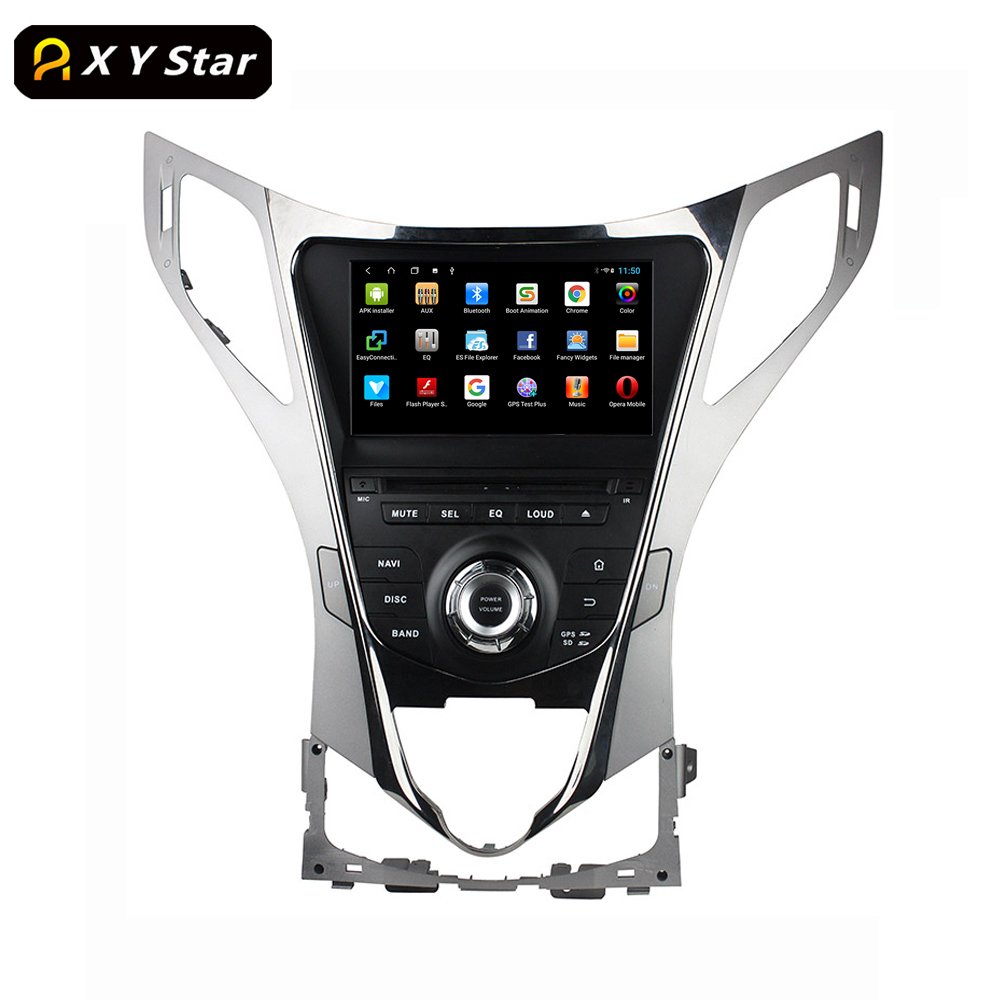 8 Inch Android Gps Navigation Stereo Car Video Car Dvd Player For Hyundai Azera 2011-2012
