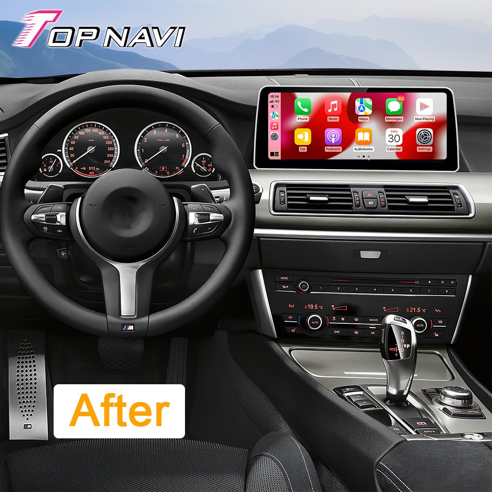 Car Radio For CIC BMW 5er GT F07 2010 - 2012 Wireless Carplay 12.3 Inch IPS Screen Android Car Dvd Multimedia Player