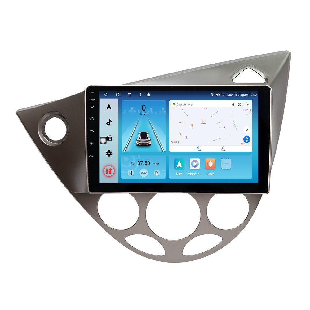 Android 12 Car Radio GPS Navigation DVD Player Stereo Multimedia Audio System for Ford Focus MK1 1998-2005 with Carplay DSP DAB
