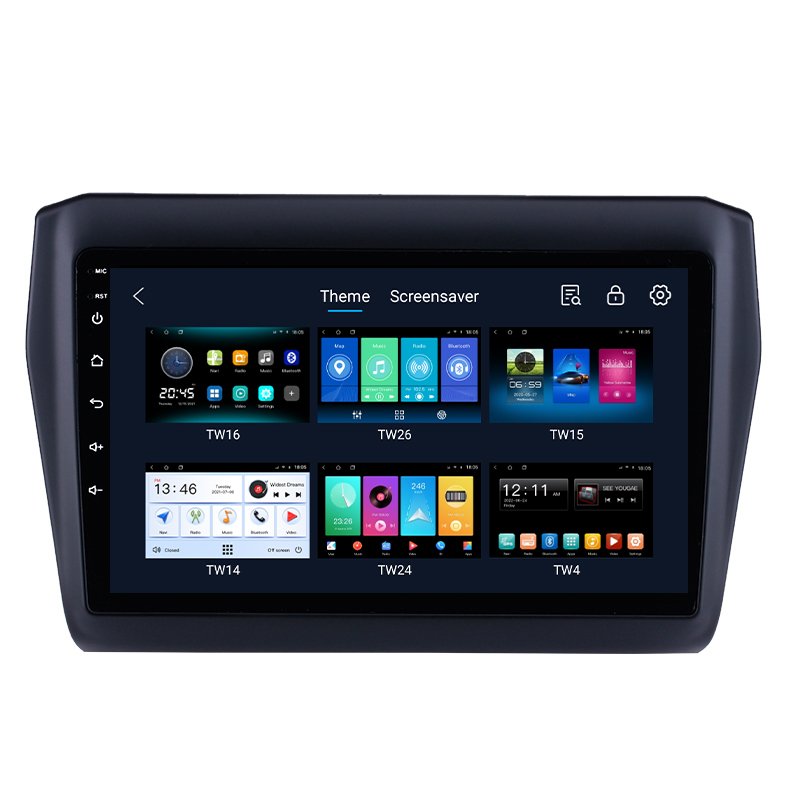 2 din Android gps navigation car multimedia Radio 2GB+32GB Car Screen player Dashboard frame kit for 2017-2019 SUZUKI Swift
