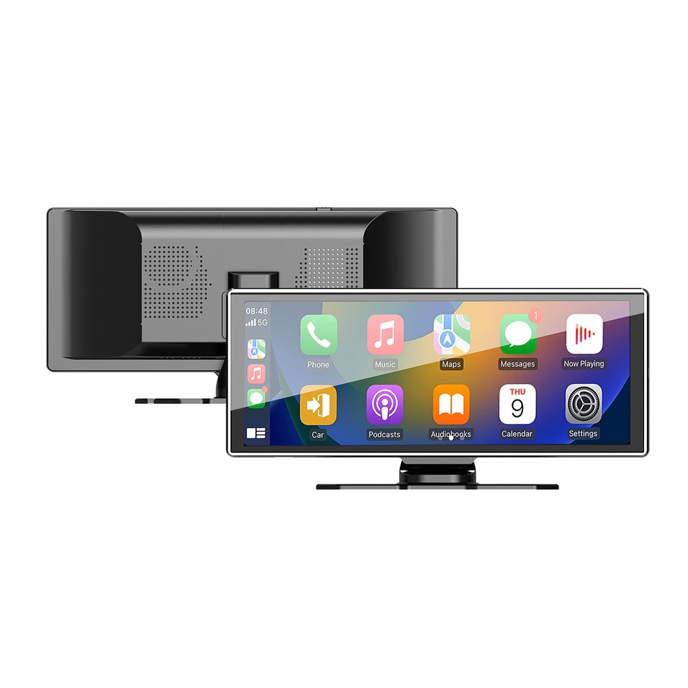 Universal 11.26 inch wireless carplay car screen touch screen android auto carplay portable car dvd player mobile car monitor