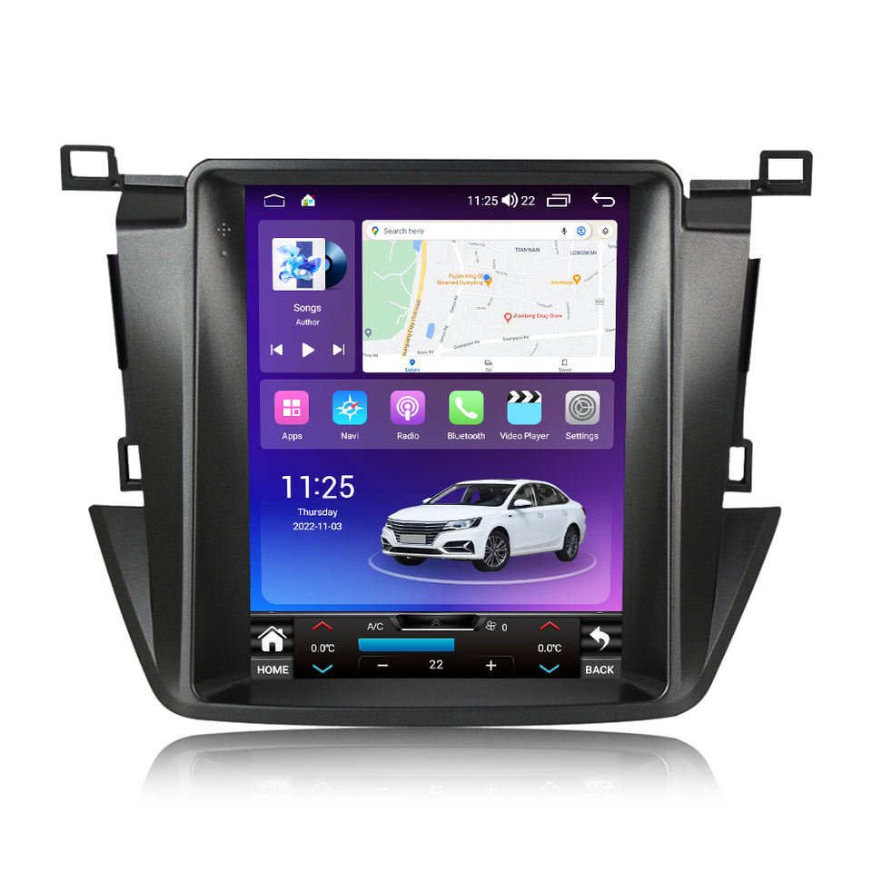 Android Auto Screen Voice Control Car Dvd Player For Toyota Rav4 2005-2016 Wifi Radio Stereo GPS