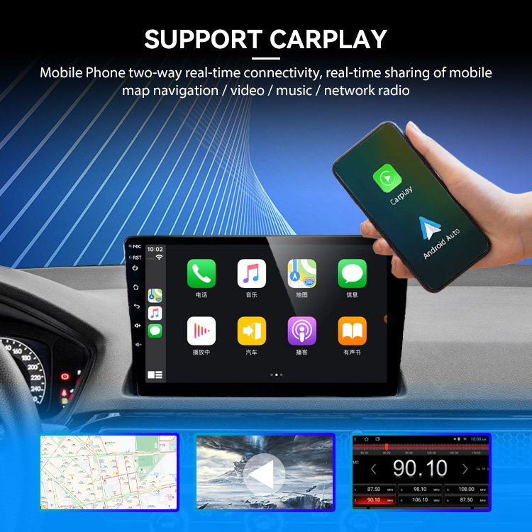 NEW ARRIVAL L3 32g 7/9/10 Inch Multimedia Stereo Android Audio DVD Player Touch Screen Car Auto Radio Navigation Carplay