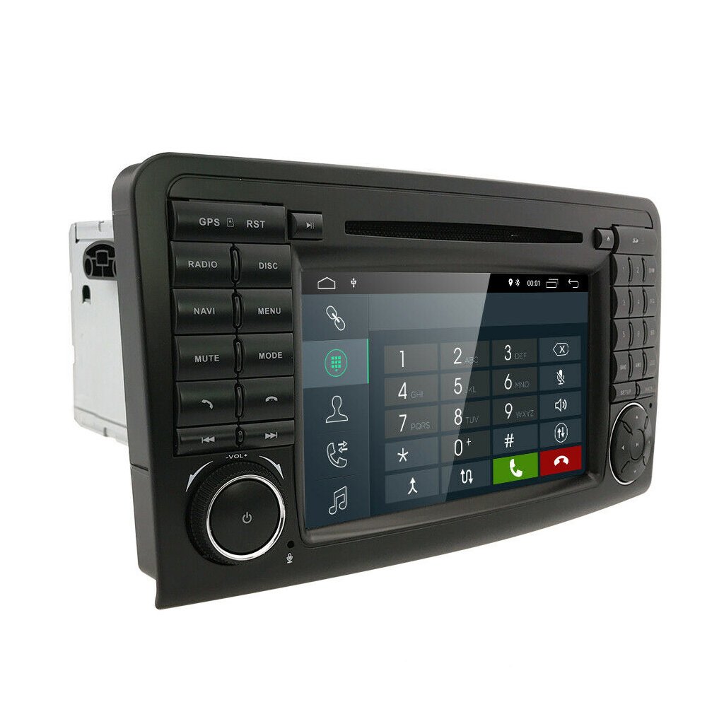 iPoster 7" Android 9.0 2 Din Quad-Core 2 Din 2+16 GB Car Radio DVD Player For Mercedes Benz ML GL