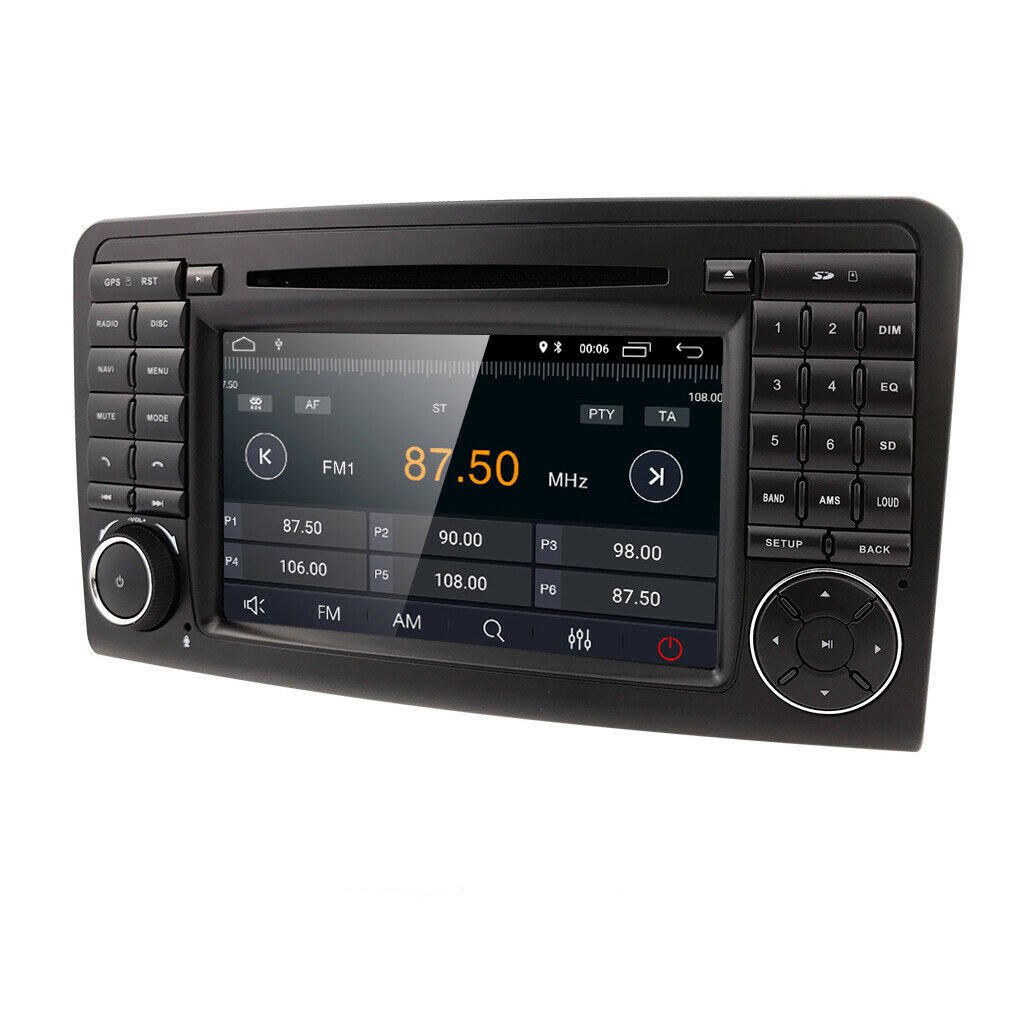 iPoster 7" Android 9.0 2 Din Quad-Core 2 Din 2+16 GB Car Radio DVD Player For Mercedes Benz ML GL